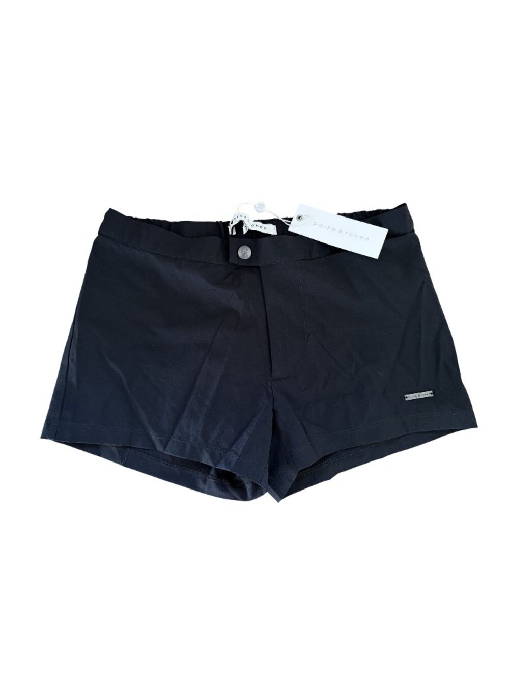 Parke & Ronen Men’s Slim-Fit Resort Shorts – Black – Size S (Waist 29) – NWT
